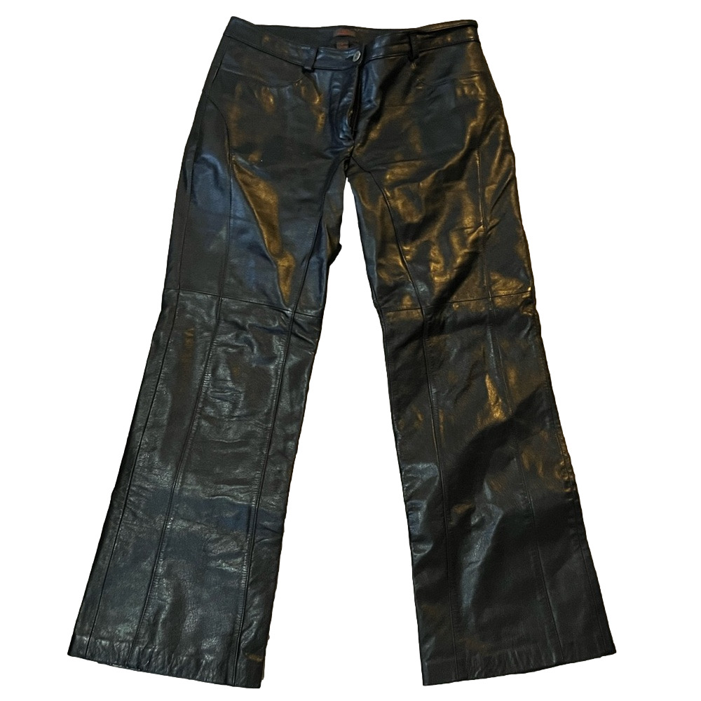 Danier Black Leather Women’s  Pants Size: 8